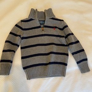 Boys zip up sweater Ralph Lauren size 5